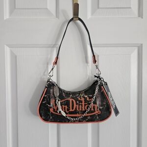 NWT Von Dutch Tree Camo Shoulder Bag